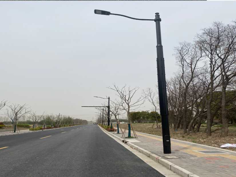民乐县上海综合杆 太阳能路灯工程